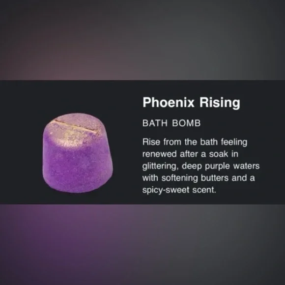 LUSH Phoenix Rising Bath Bomb - Picture 3 of 3